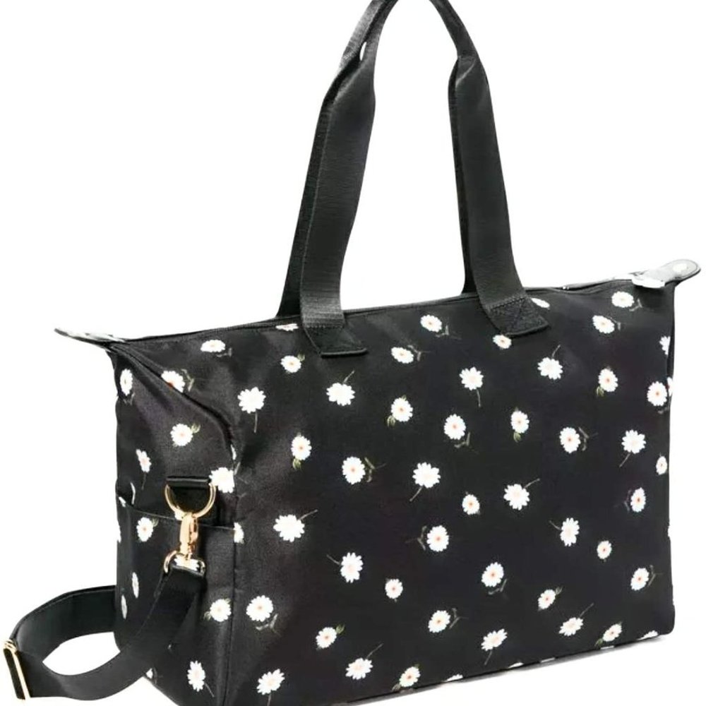 New overnight duffle bag, travel bag by Alice & Olivia. New with tags - Picture 2 of 3